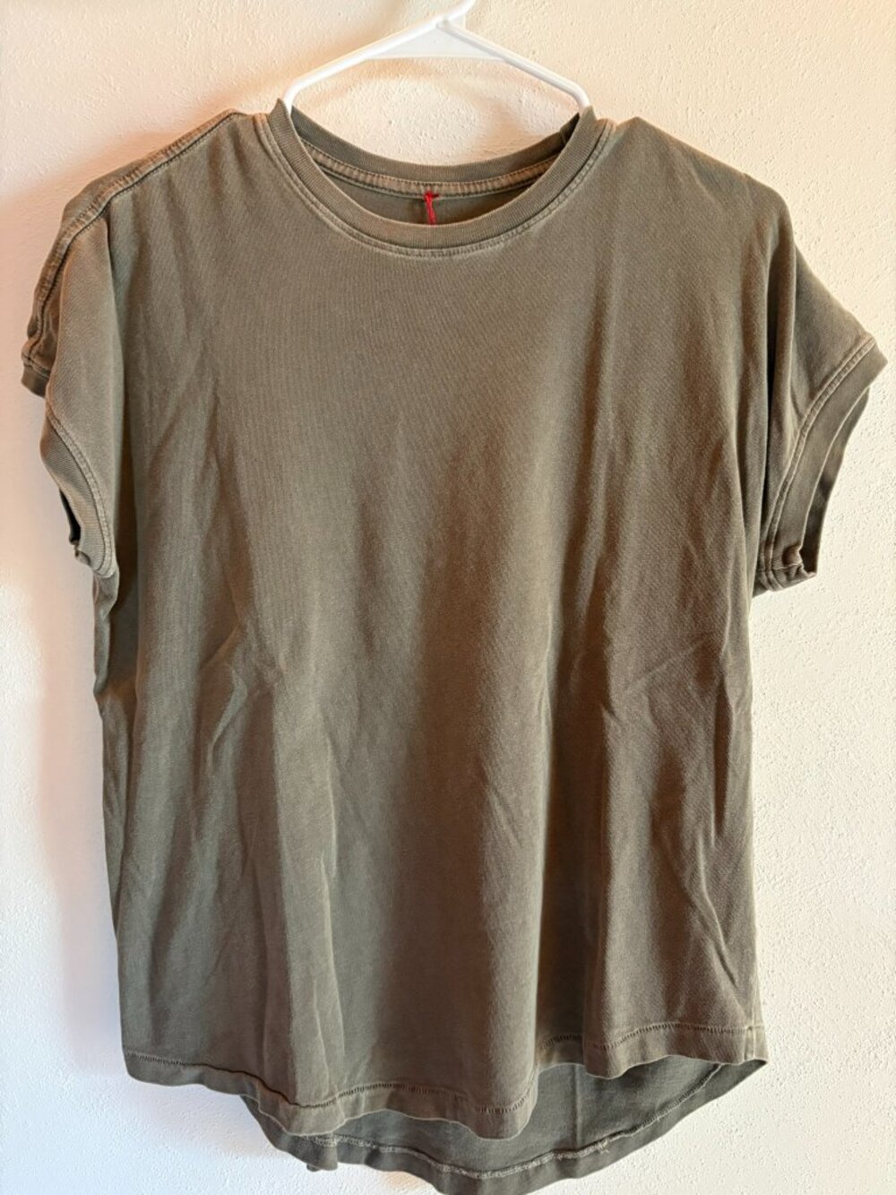 Le Bon Shoppe Army Green Short-Sleeve Tee Size S